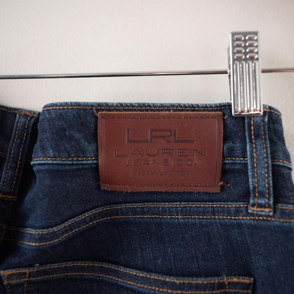 Lauren Ralph Lauren Dark Wash Skinny Jeans - Picture 6 of 6
